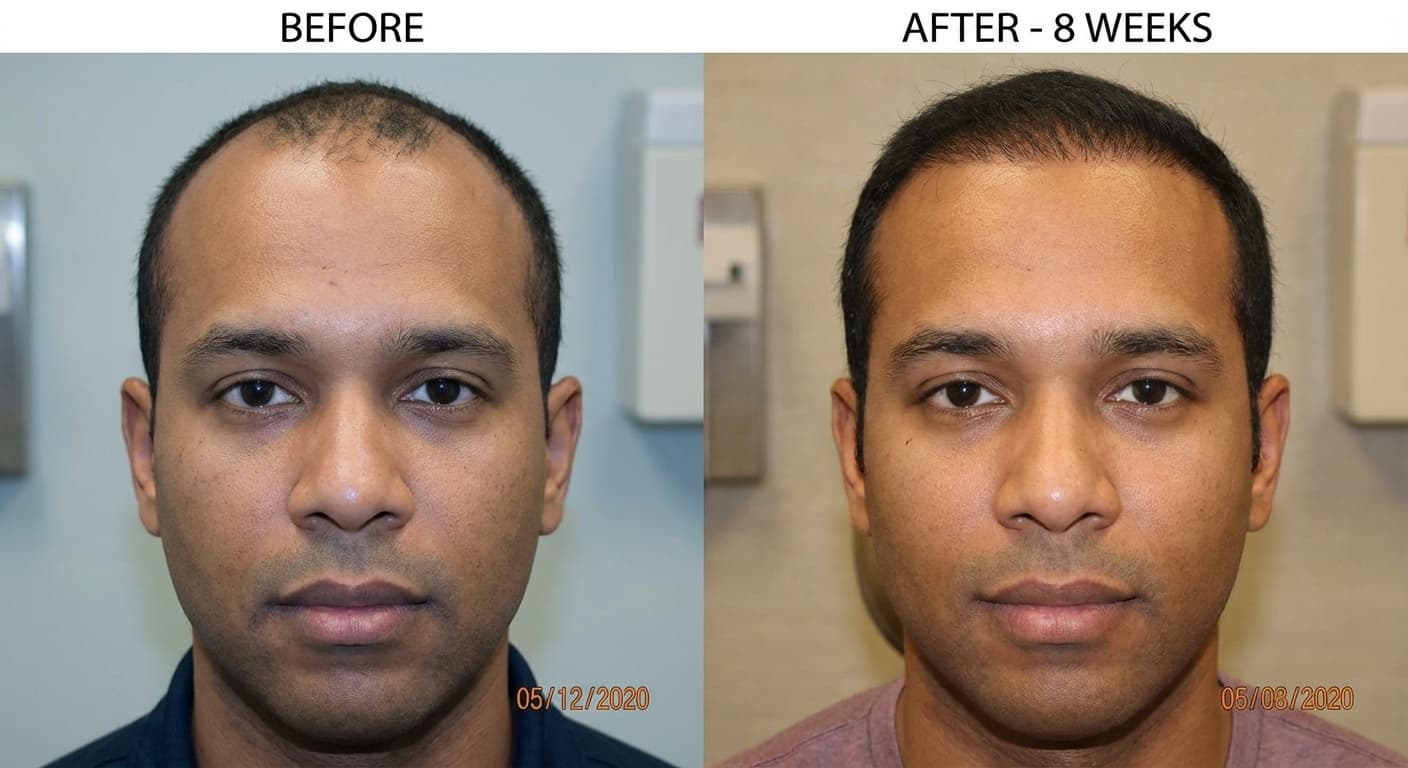 Results after 8 weeks of consistent use